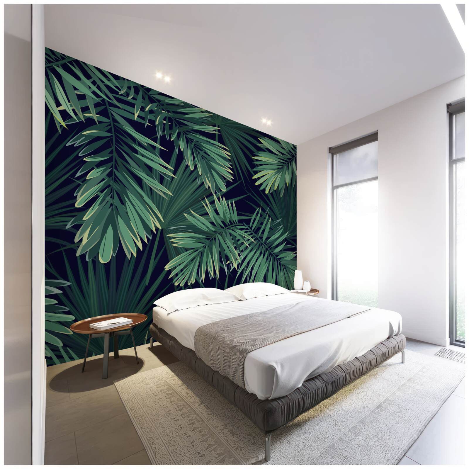 Фотошпалери пальмові гілки