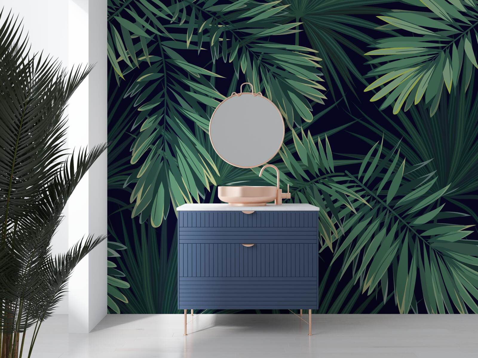 Фотошпалери пальмові гілки