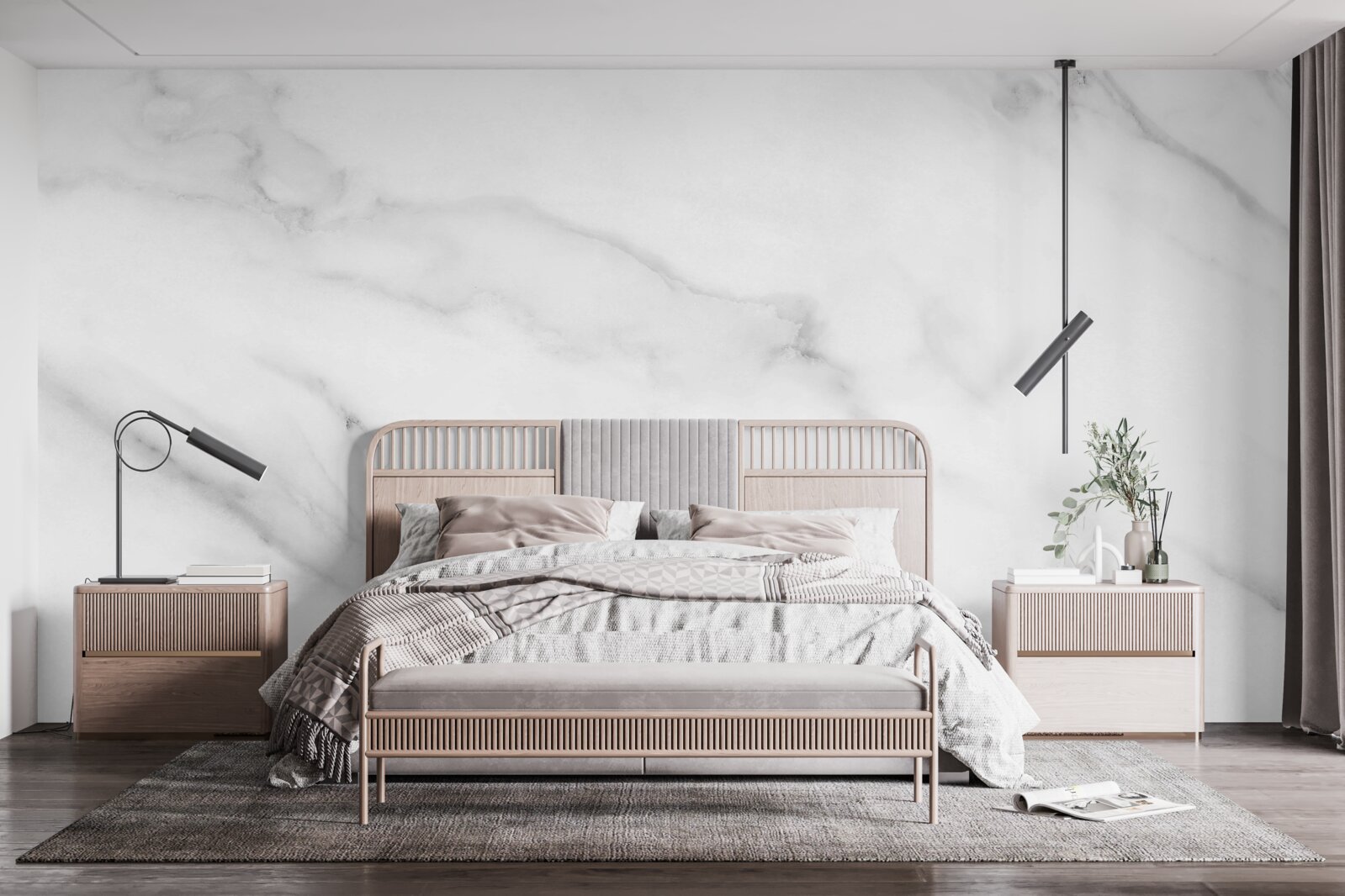 Фотошпалери розмитий колір, сірий