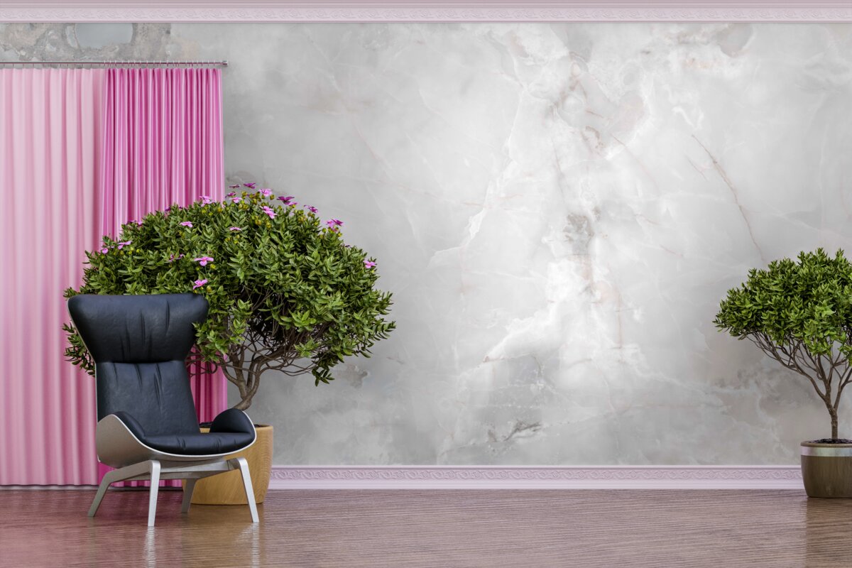 Фотошпалери щільні хмари, пронизані сонячним світлом