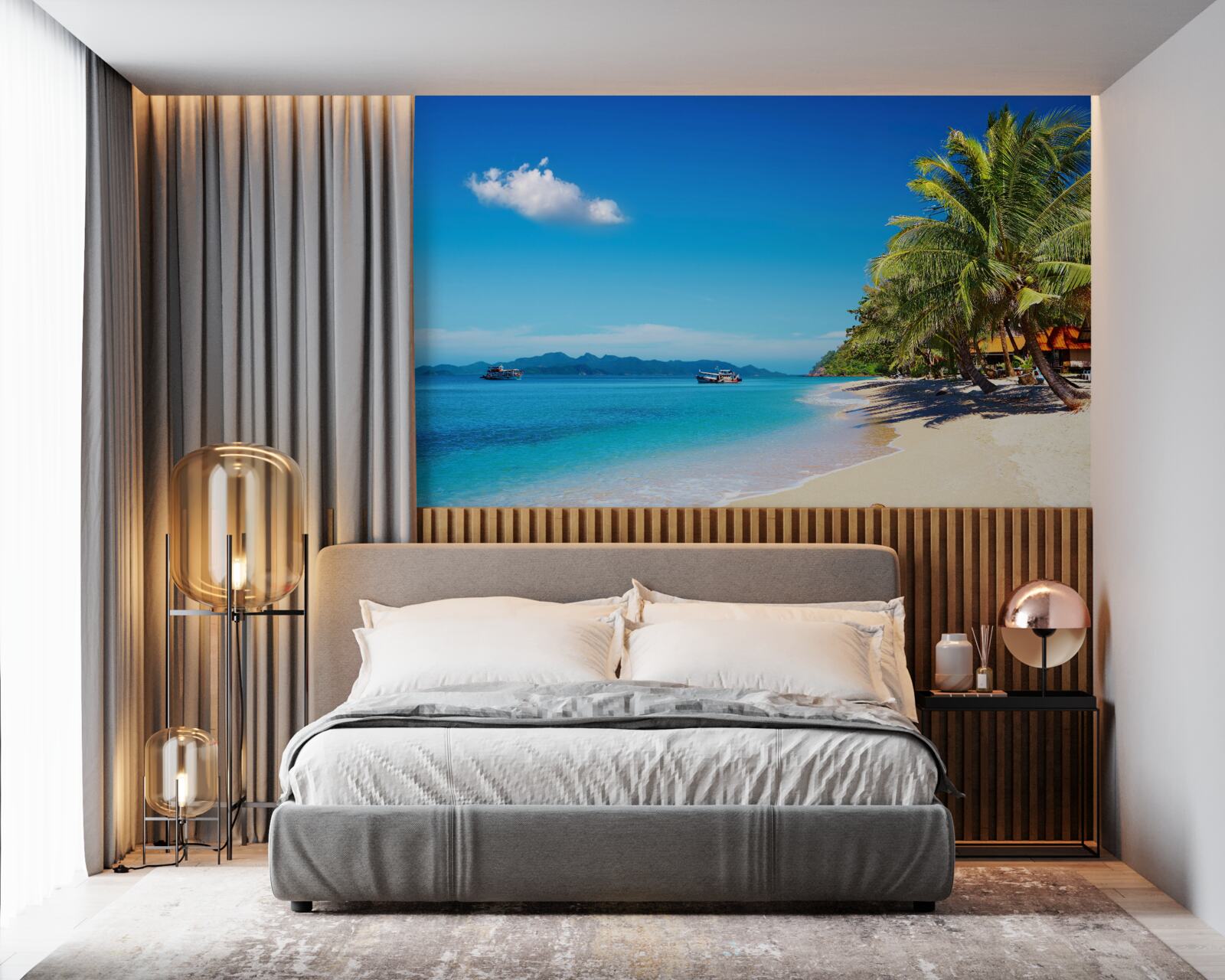 Фотошпалери піщаний пляж