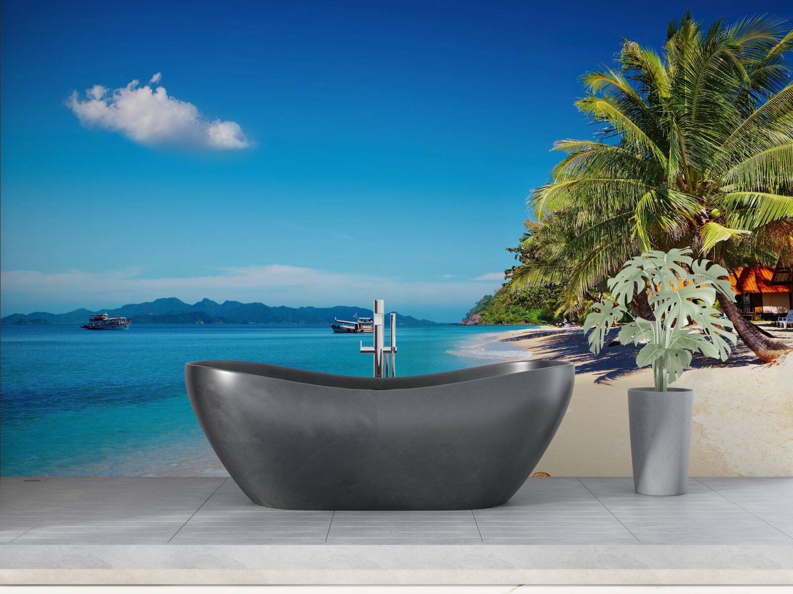 Фотошпалери піщаний пляж