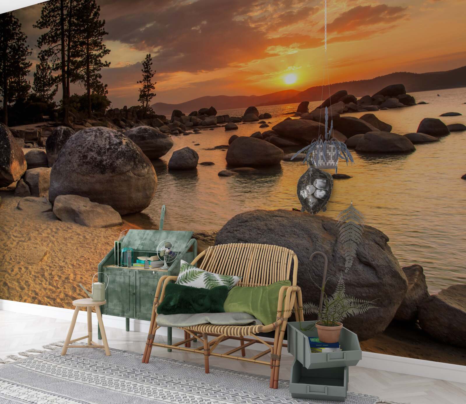 Фотошпалери скелястий берег