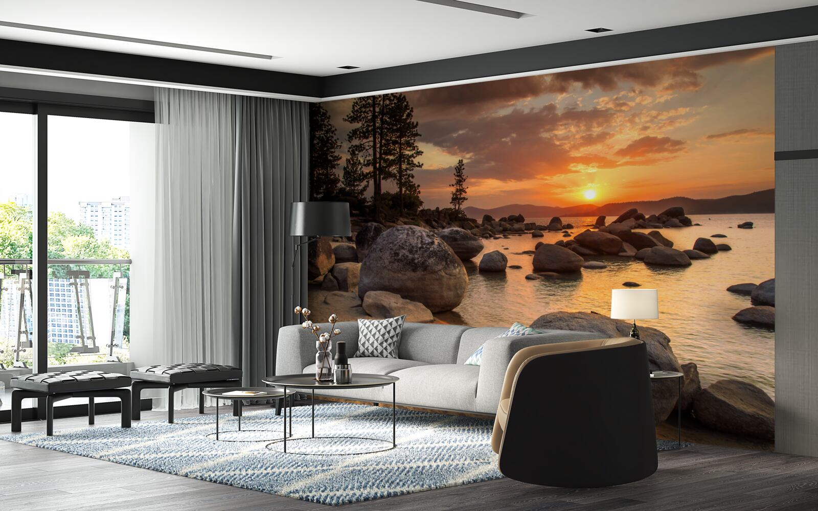 Фотошпалери скелястий берег