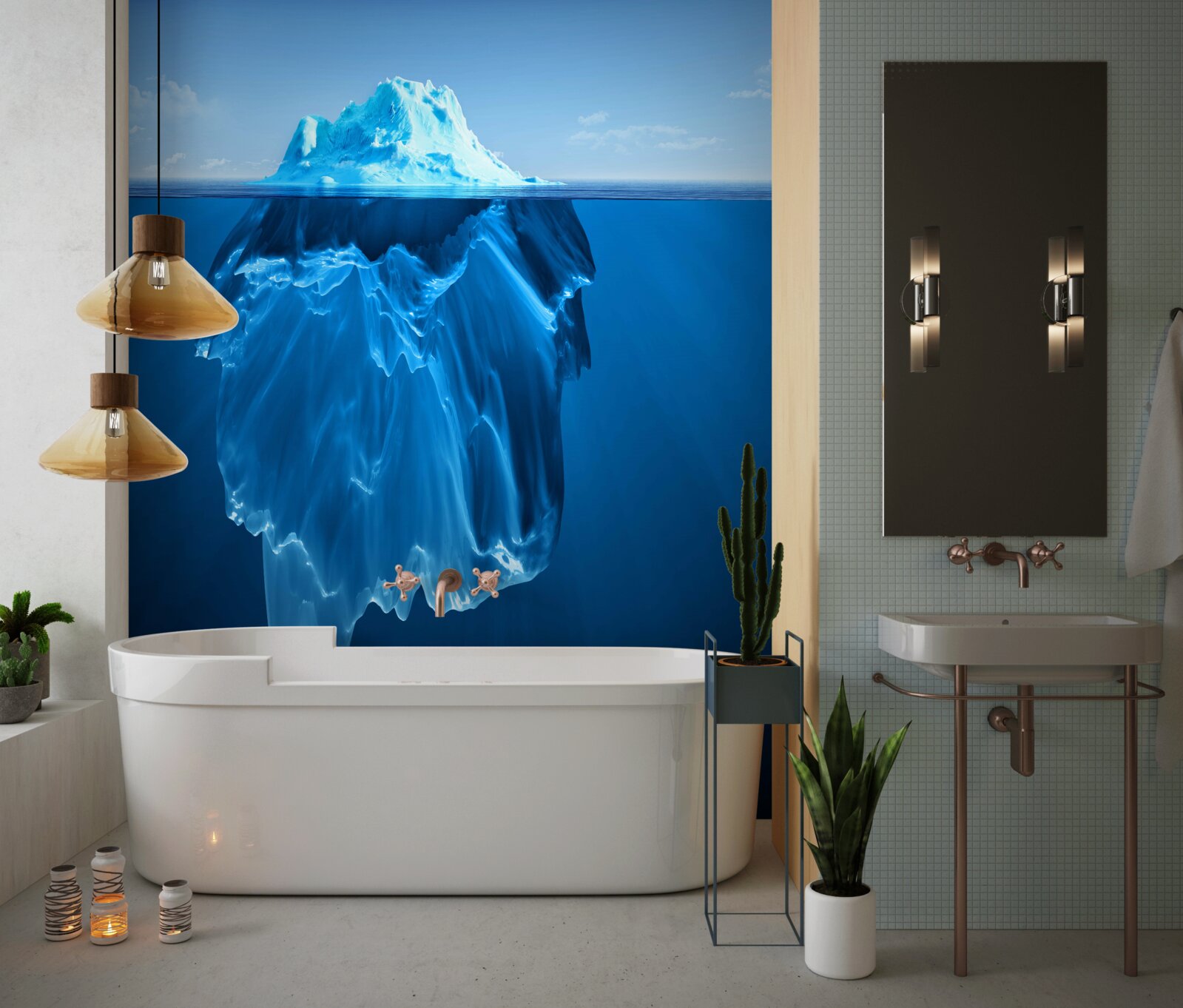 Фотошпалери величезна брила льоду