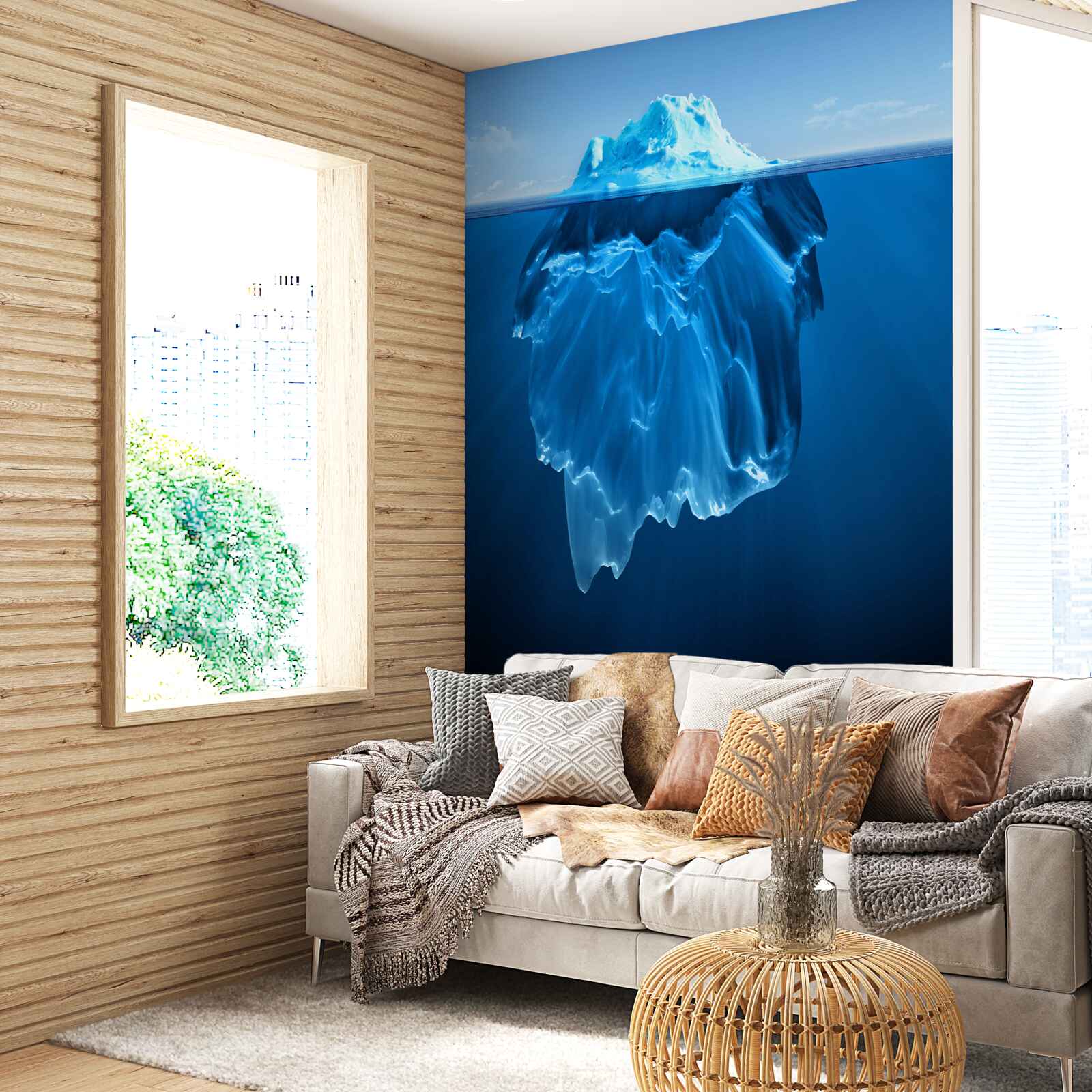 Фотошпалери величезна брила льоду