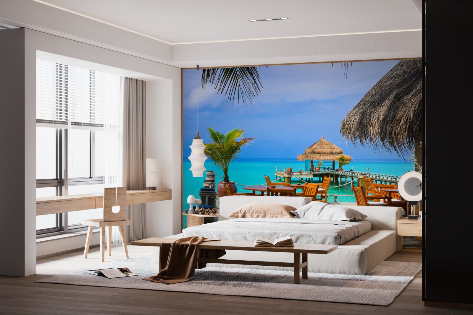 Фотошпалери ресторан на воді