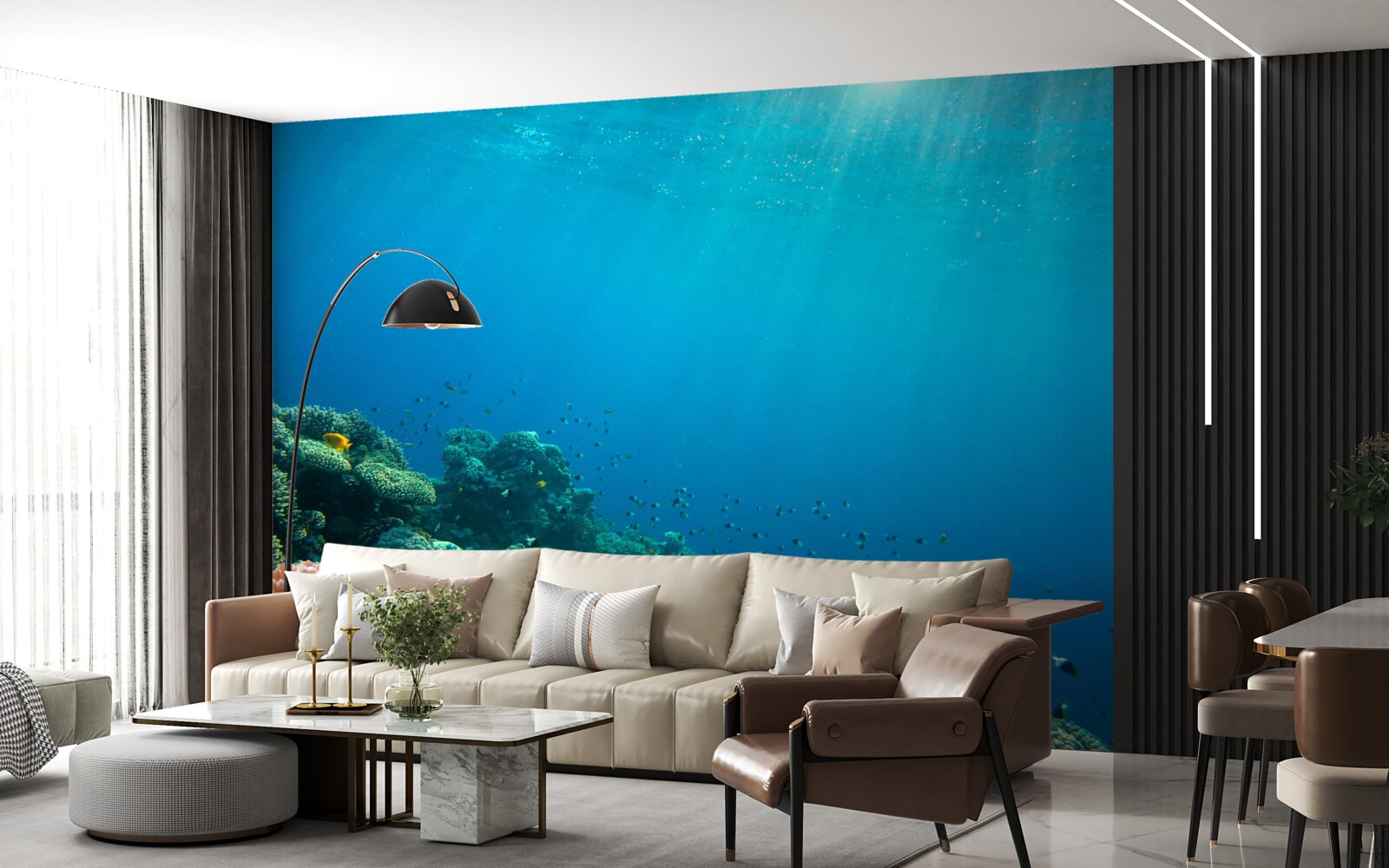 Фотошпалери глибини океану