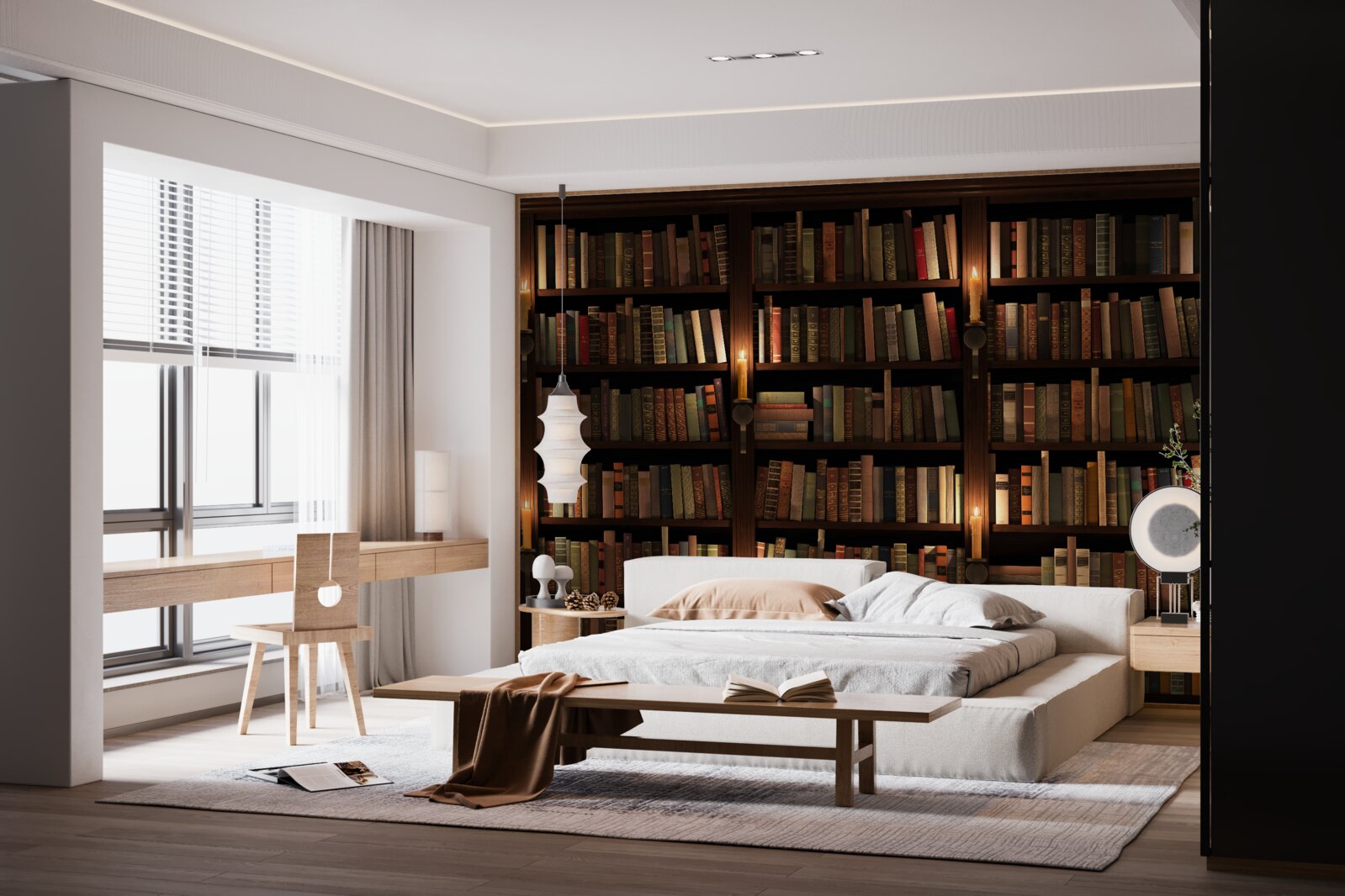 Фотошпалери багата історична бібліотека