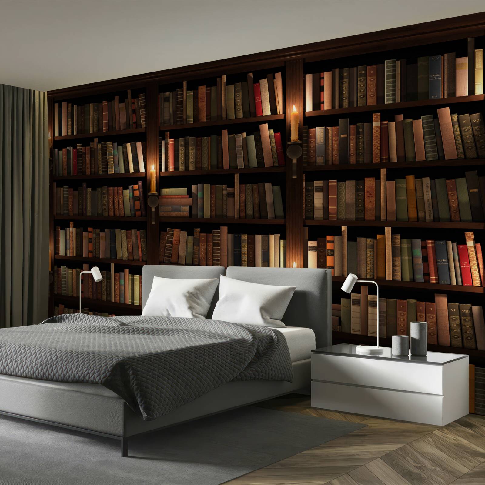 Фотошпалери багата історична бібліотека