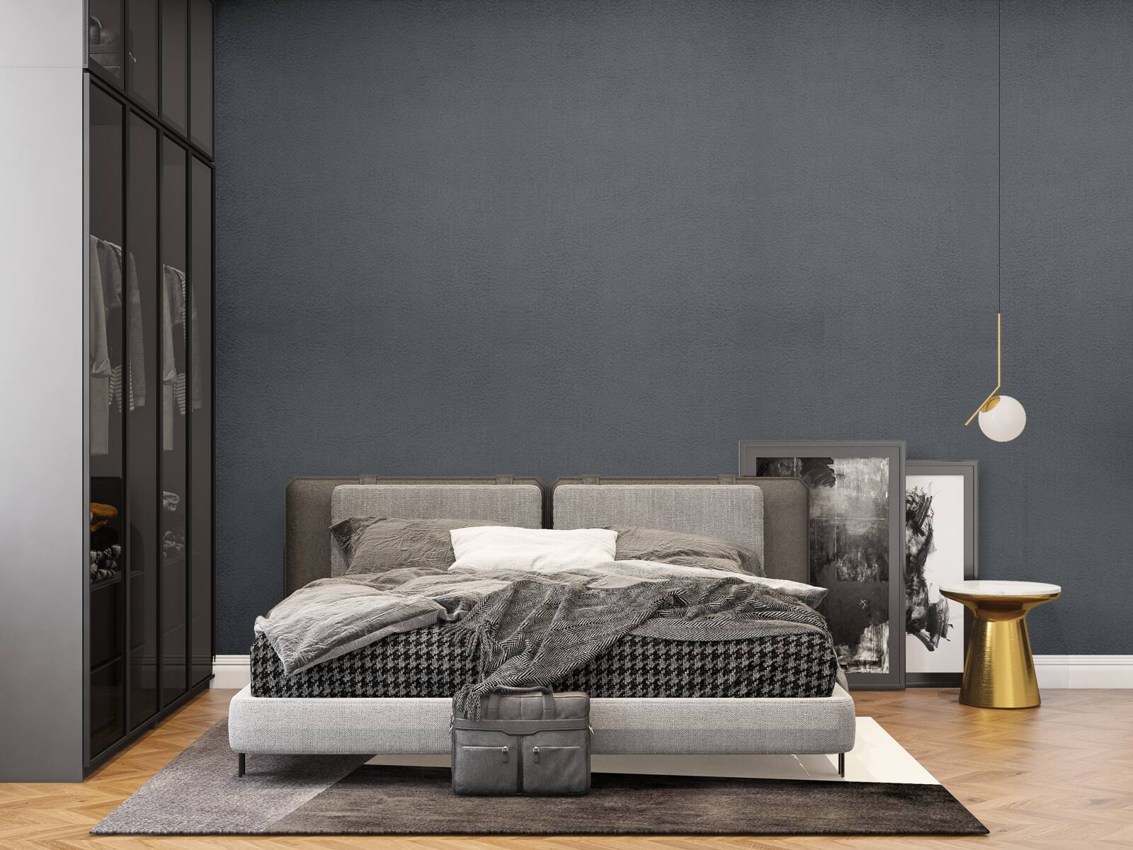 Фотошпалери темно-сірі прямокутники