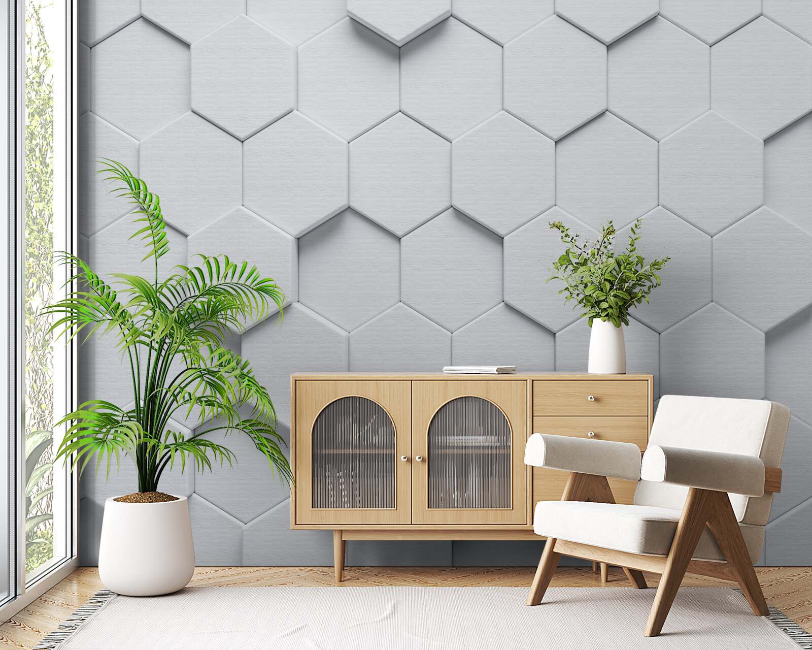 Фотошпалери великі срібні предмети