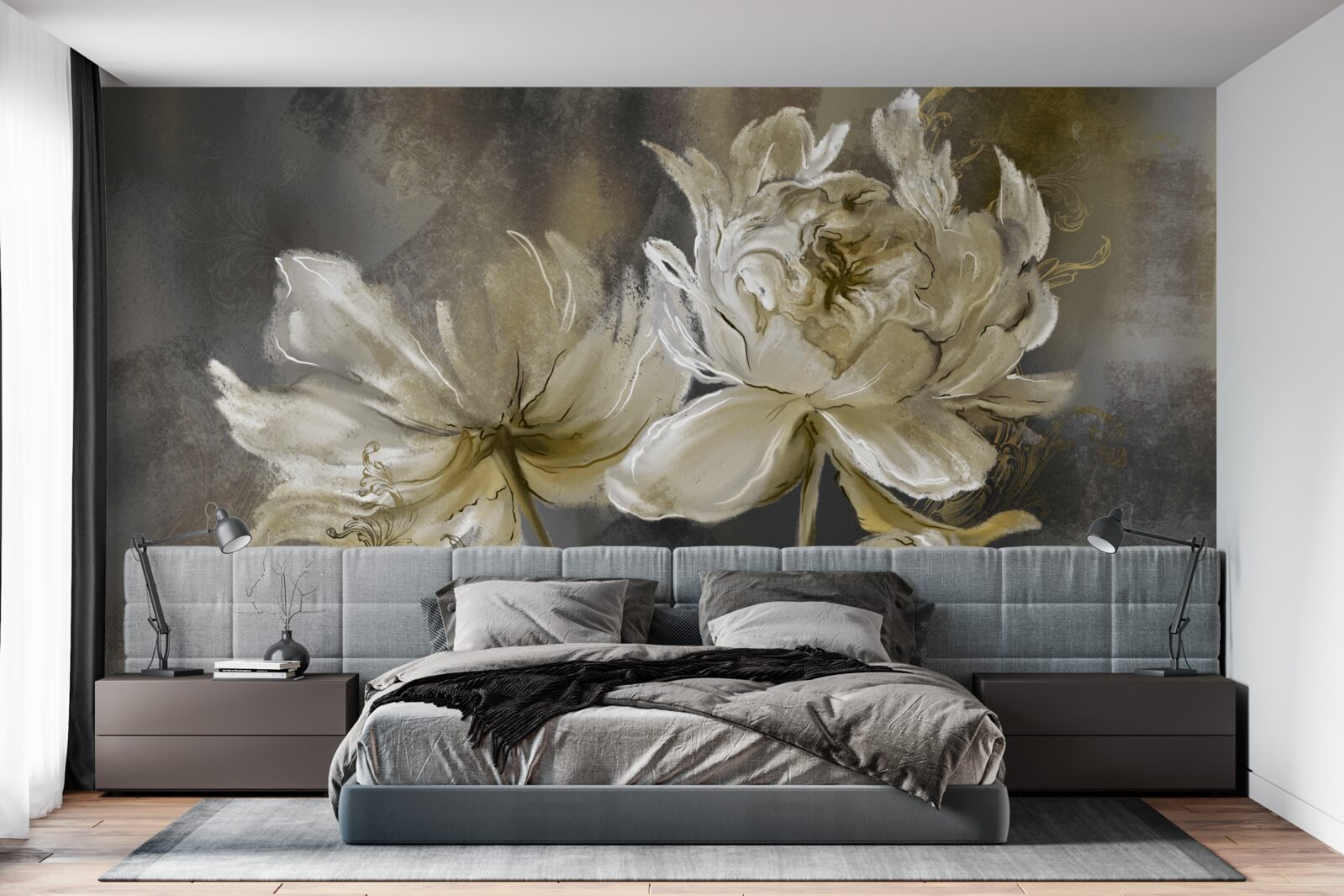 Фотошпалери квіти античності