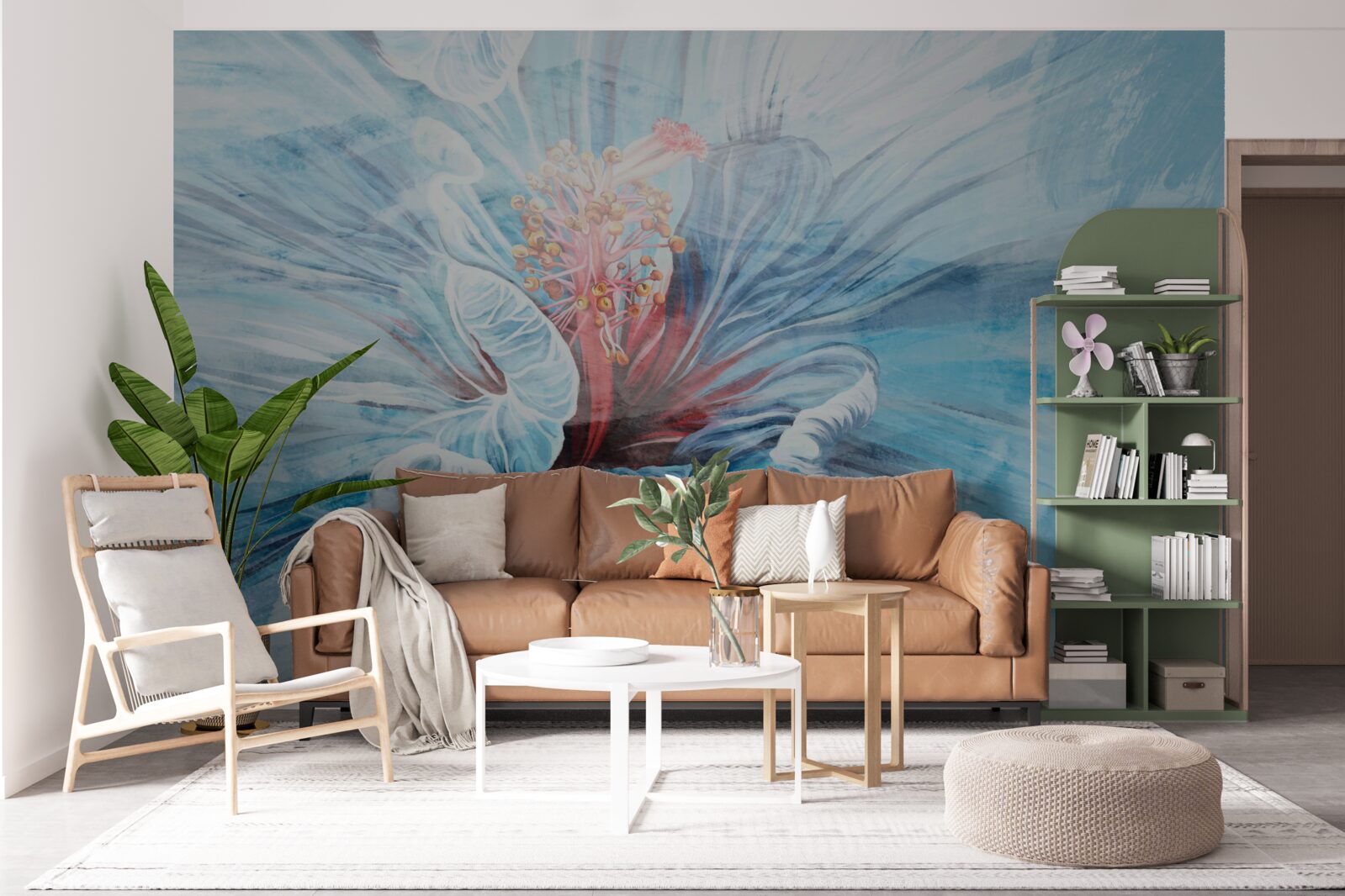 Фотошпалери квітка, що розпускається