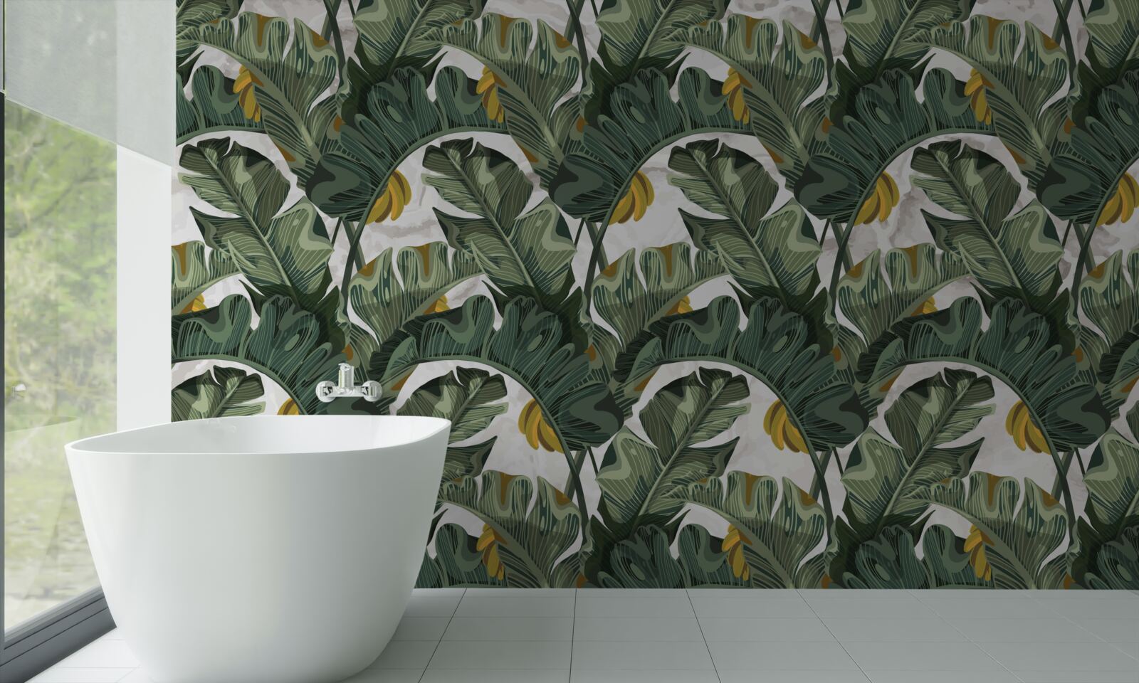 Фотошпалери абстрактне зображення листя папороті