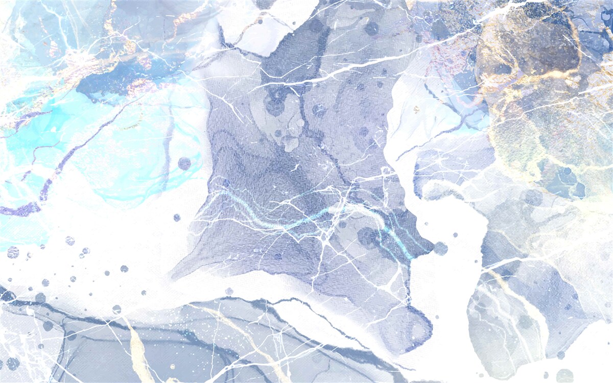 Фотошпалери блакитний мармур в абстрактному стилі