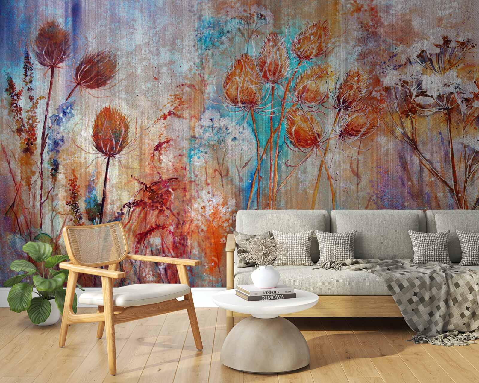 Фотошпалери різноманітність кольорів цвітіння