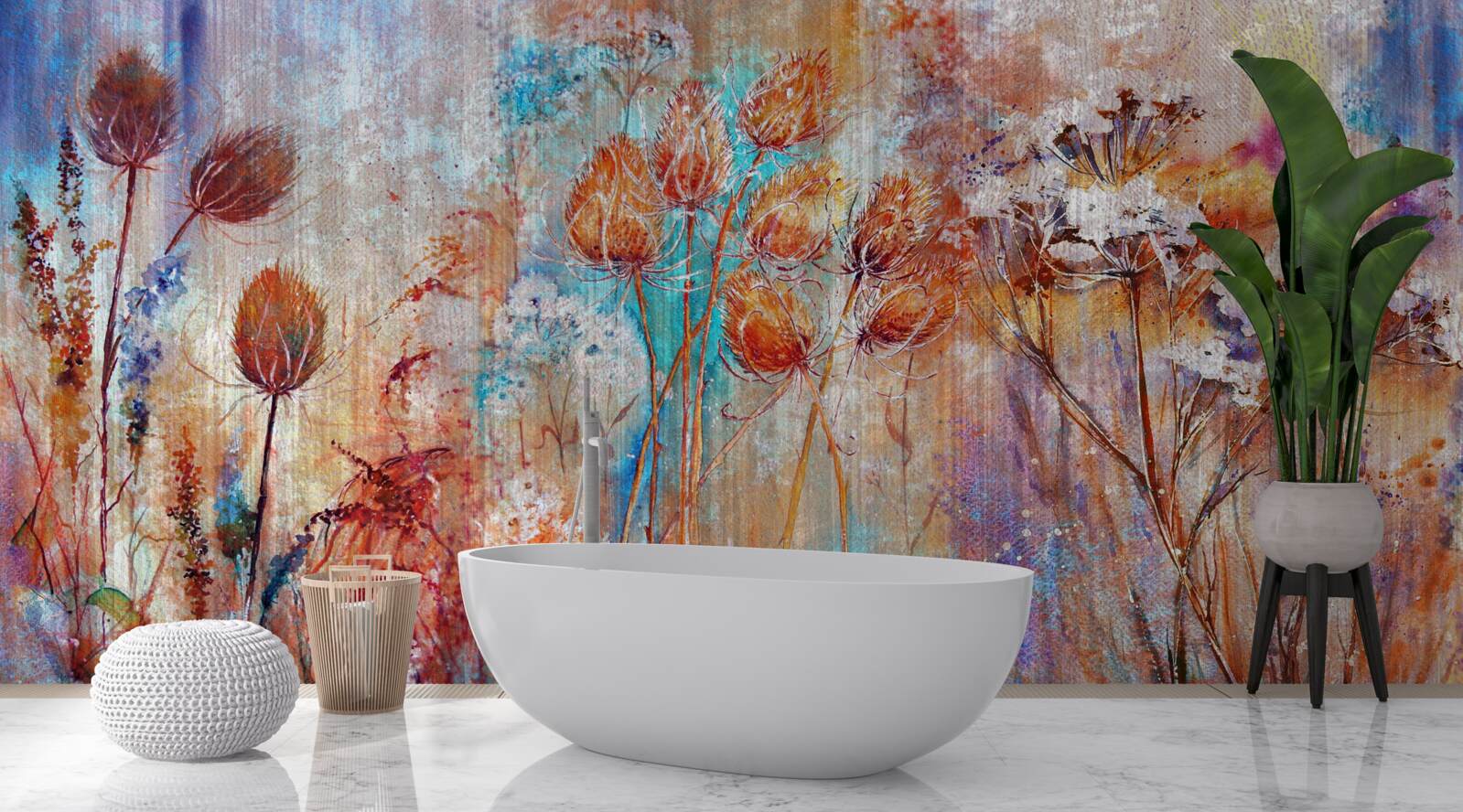 Фотошпалери різноманітність кольорів цвітіння