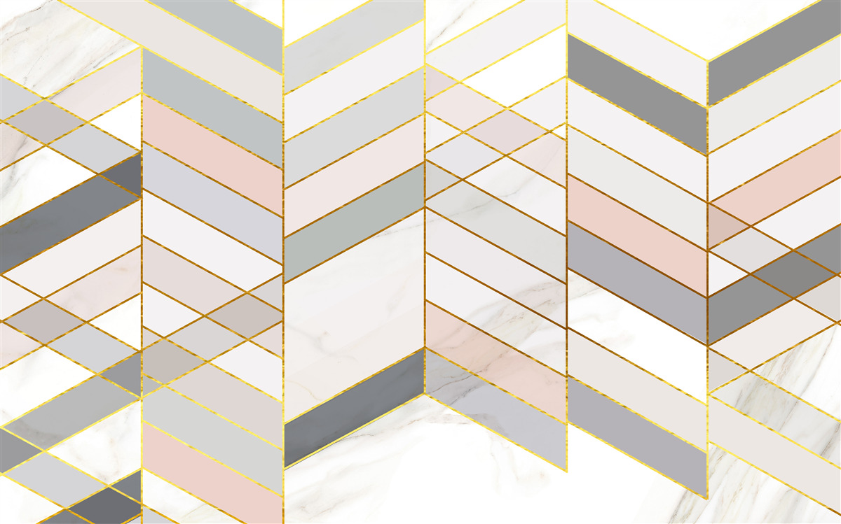 Фотошпалери пастельні лінії, розташовані по діагоналі