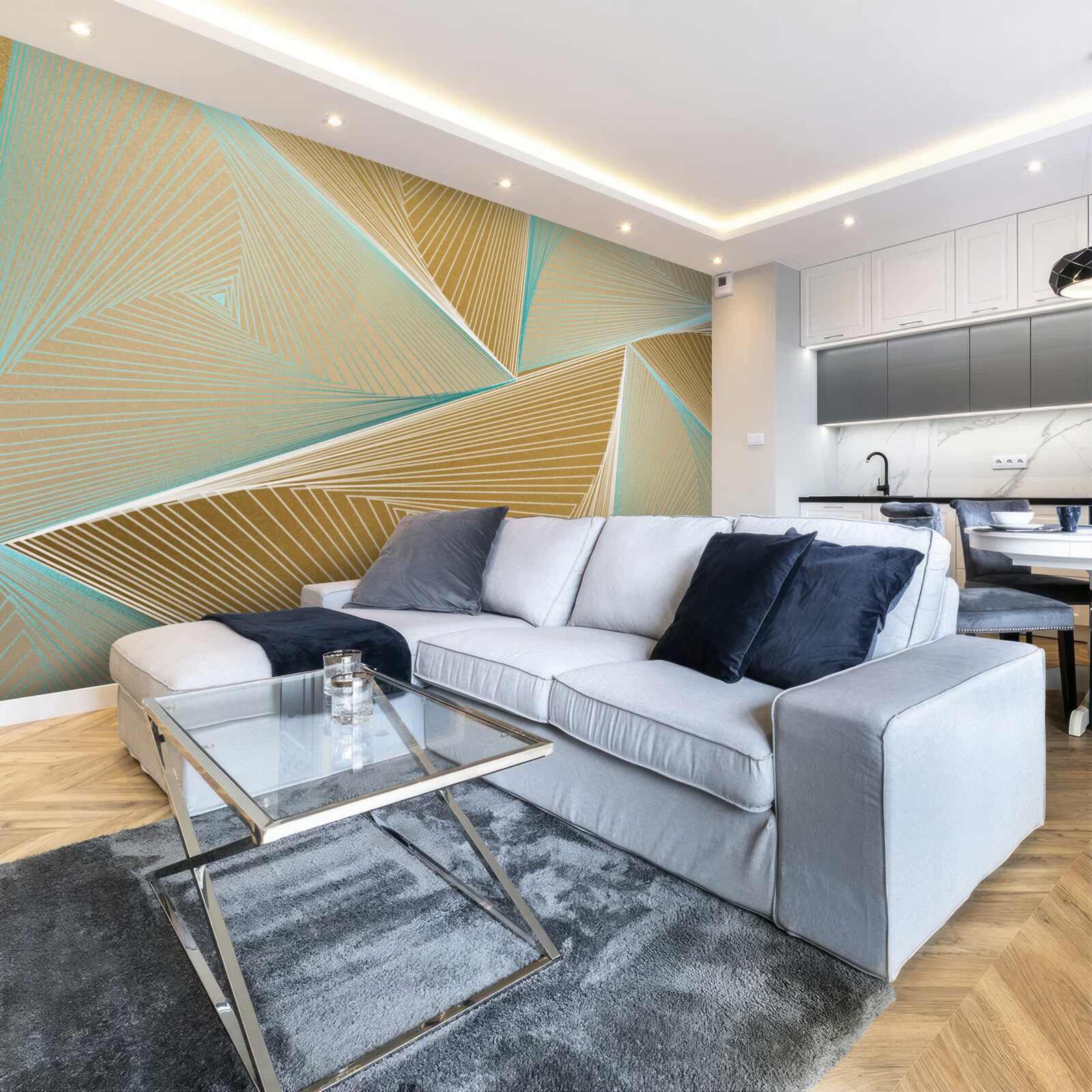 Фотошпалери аквамариновий атракціон