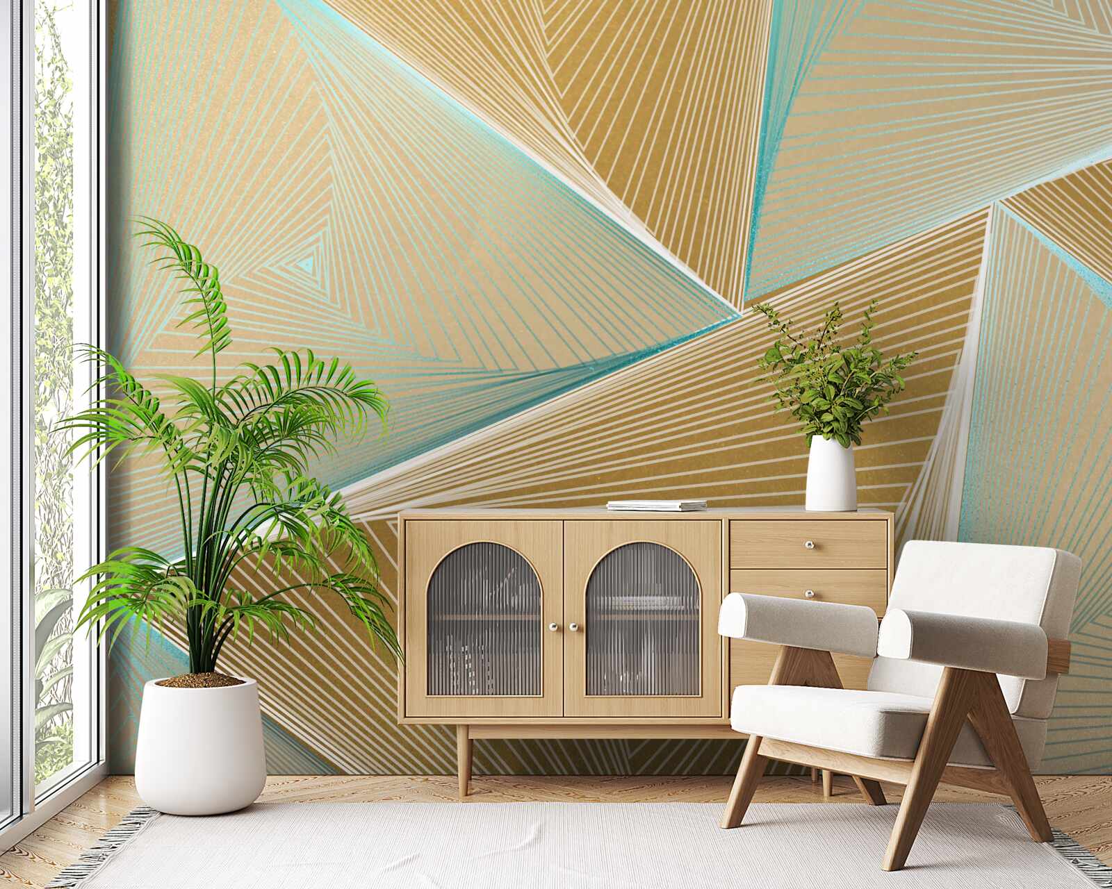 Фотошпалери аквамариновий атракціон