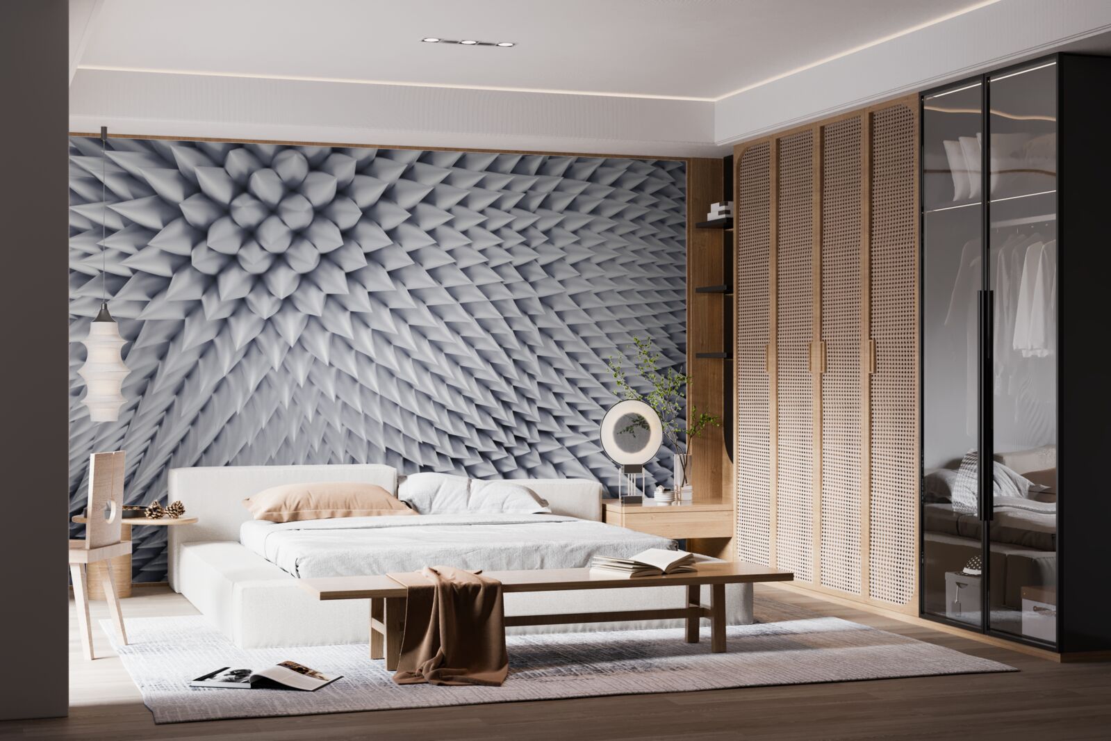 Фотошпалери текстура, що складається з загострених піків