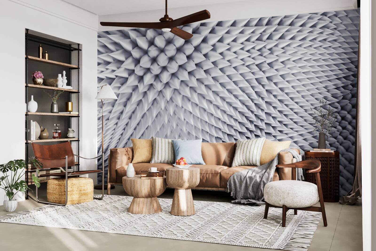 Фотошпалери текстура, що складається з загострених піків