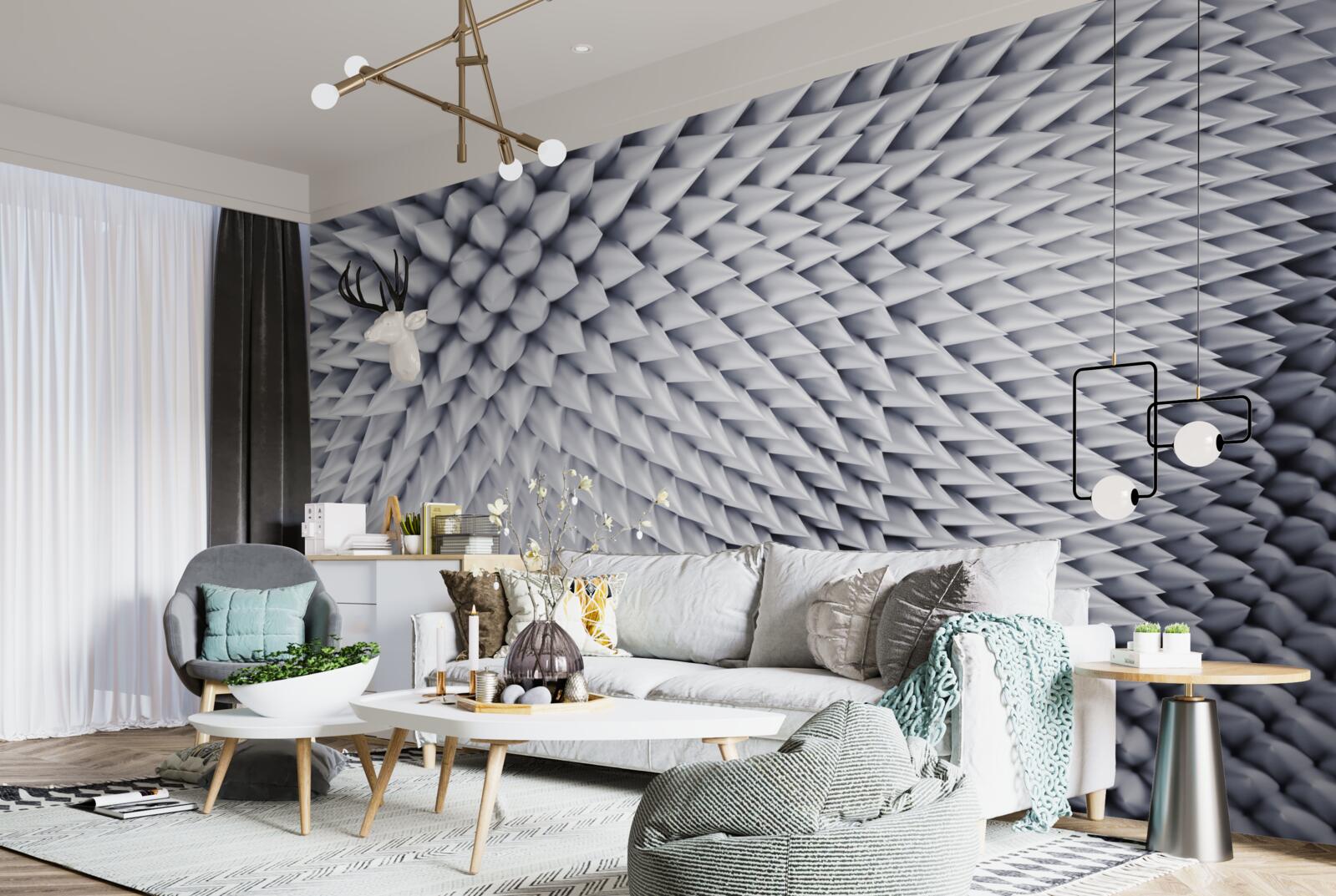 Фотошпалери текстура, що складається з загострених піків