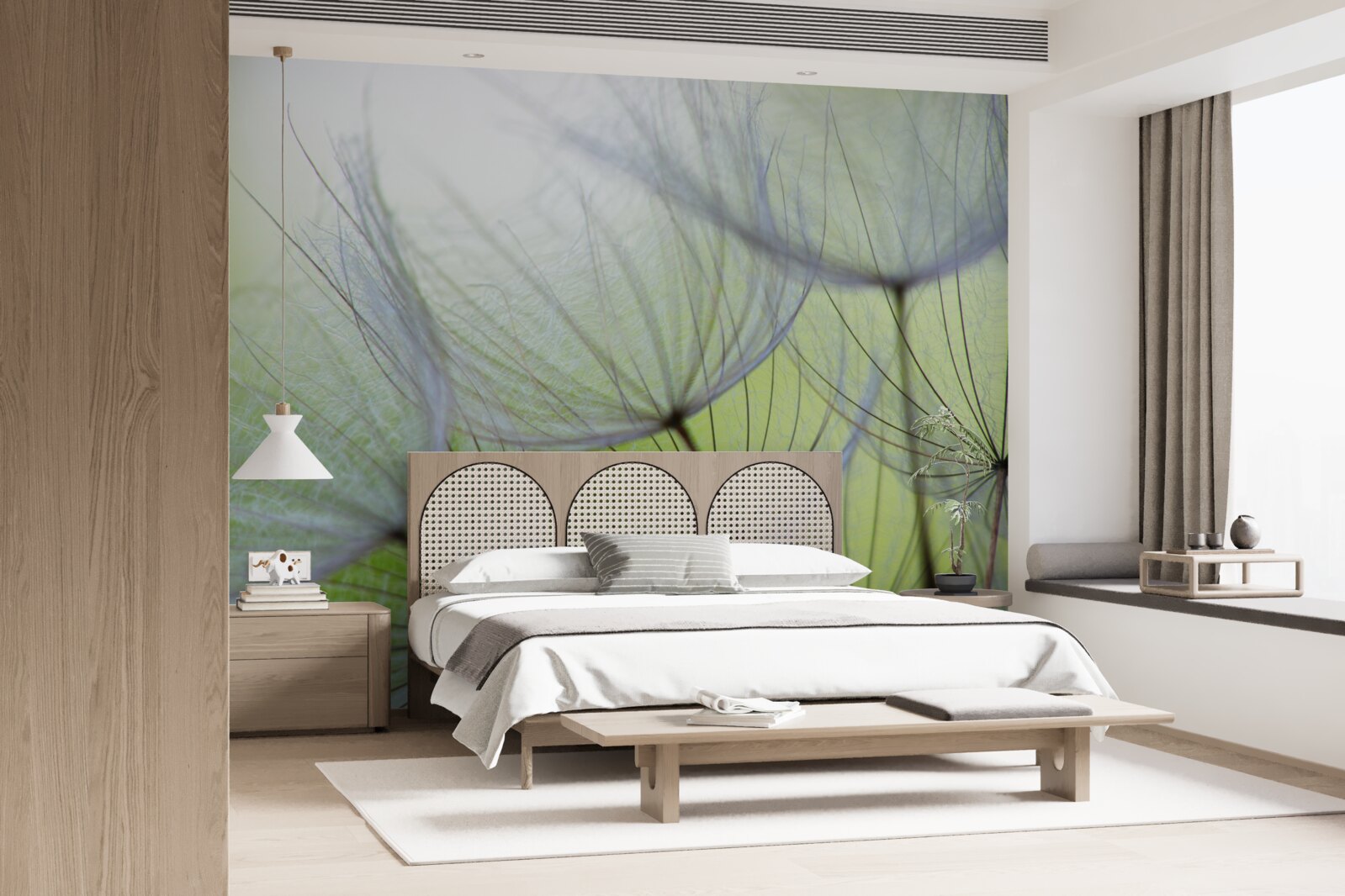 Фотошпалери кульбаби зів'яли восени