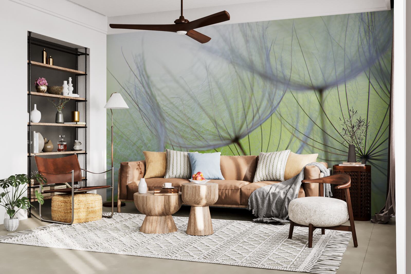 Фотошпалери кульбаби зів'яли восени