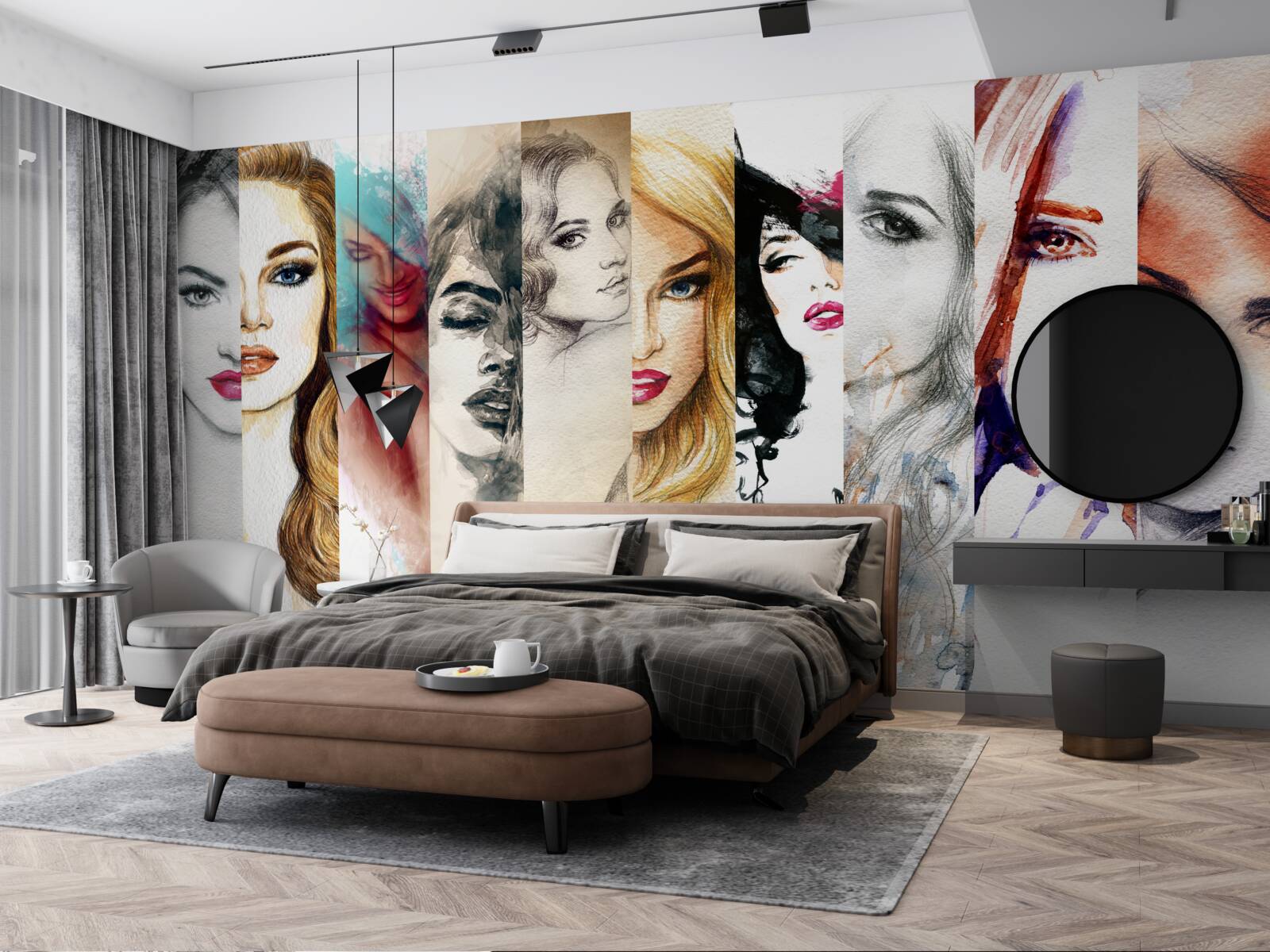 Фотошпалери образи жінок