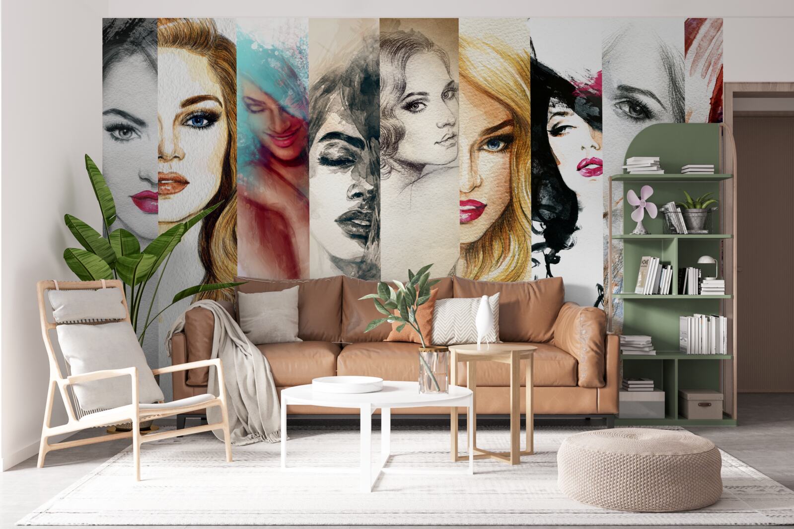 Фотошпалери образи жінок