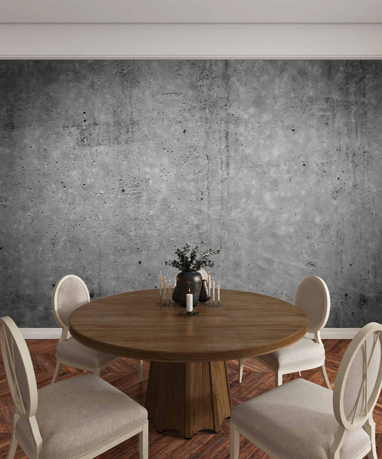 Фотошпалери розмитий сірий фон