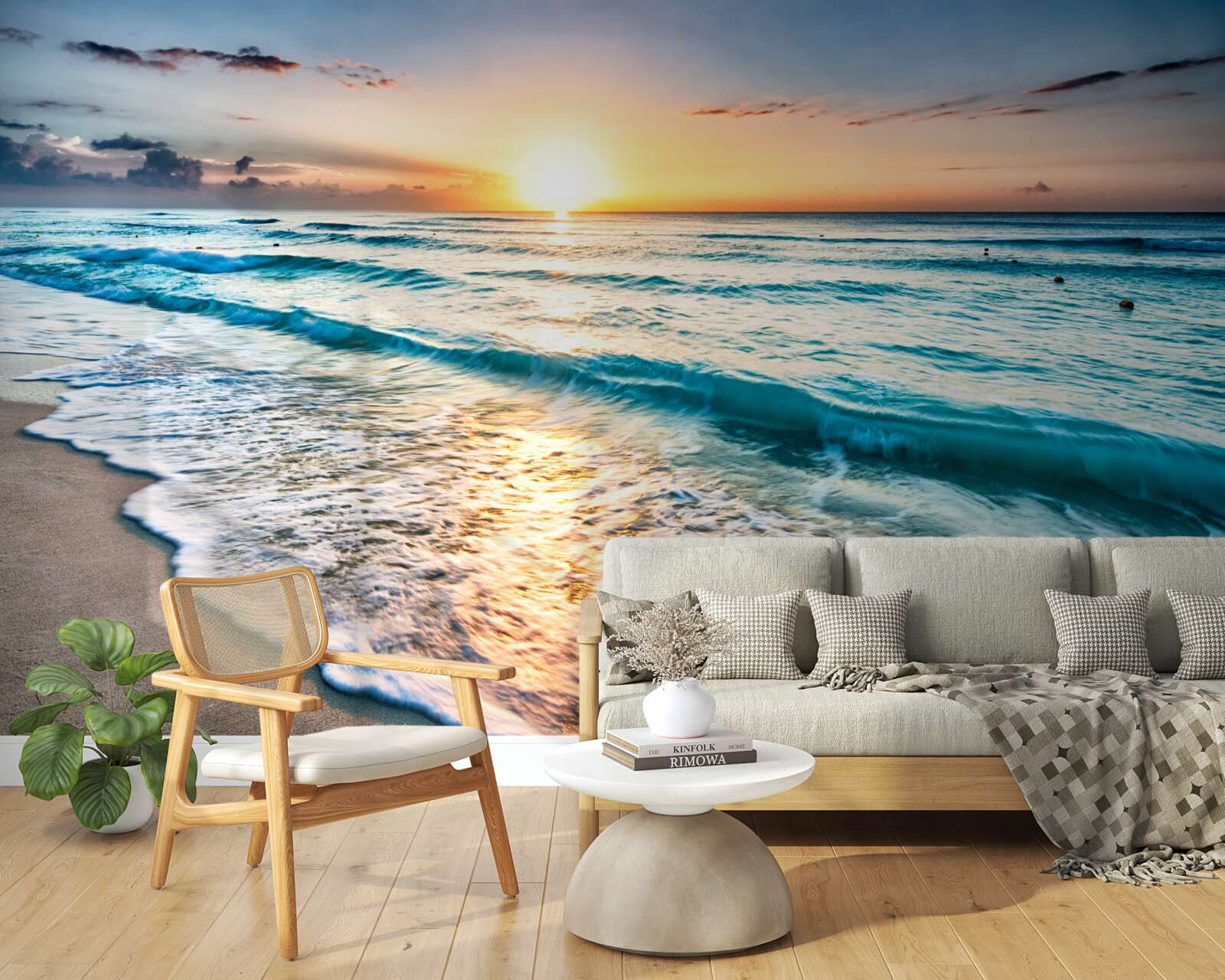 Фотошпалери море в сонячному світлі