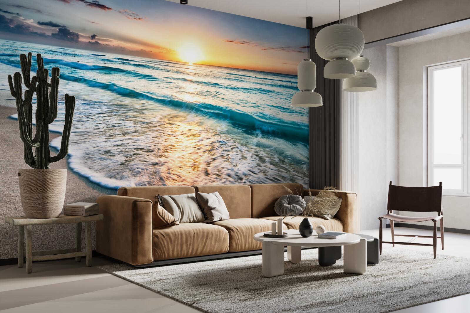 Фотошпалери море в сонячному світлі