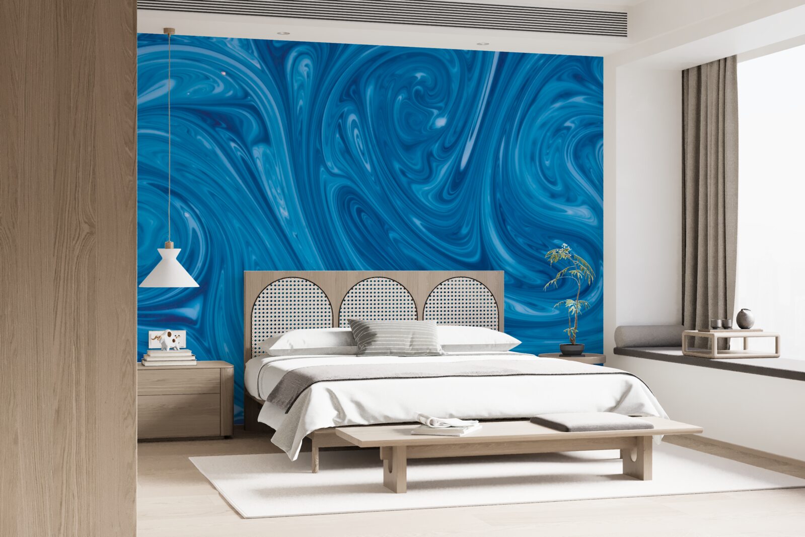 Фотошпалери коливання синього моря