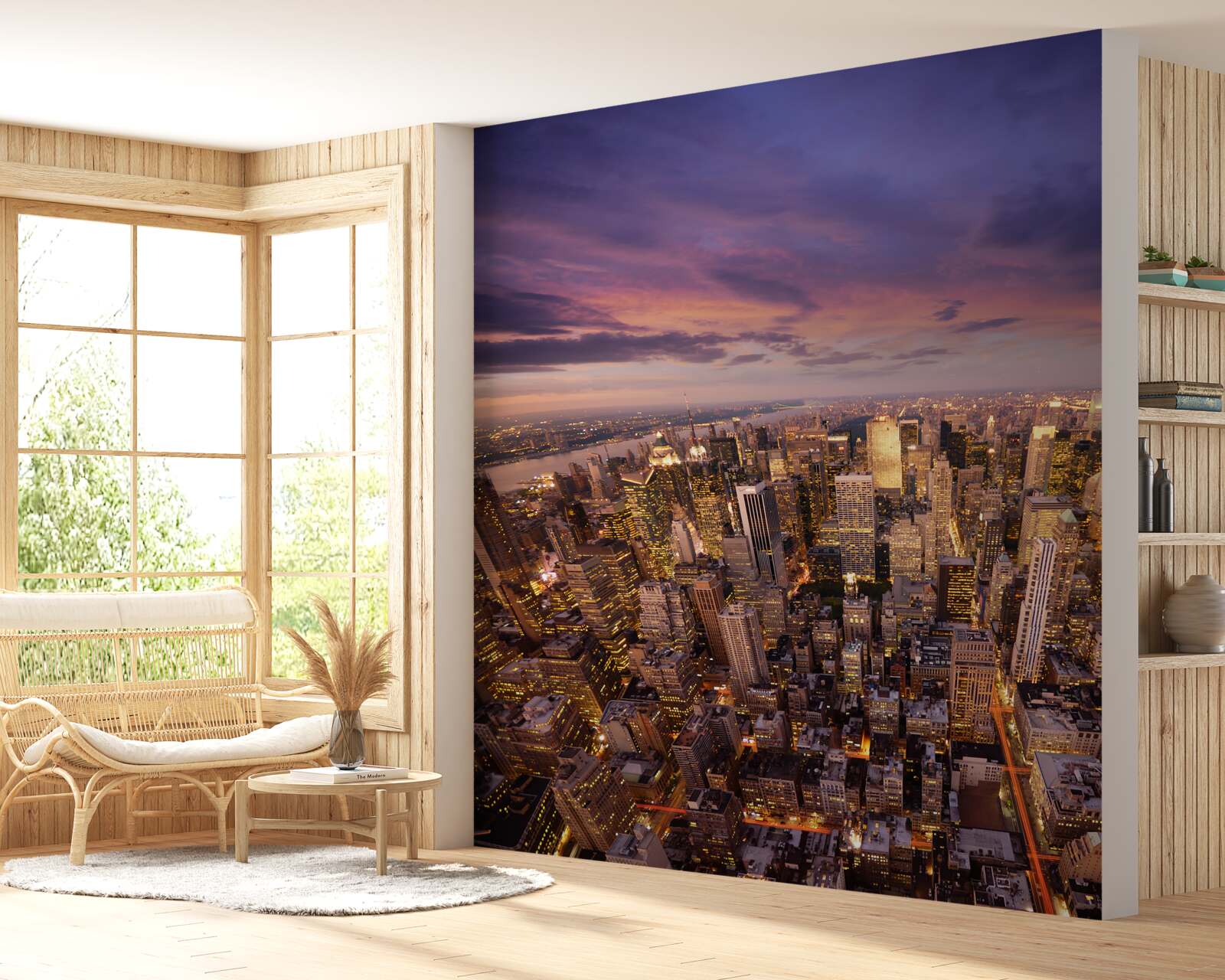 Фотошпалери незліченні хмарочоси гігантського міста