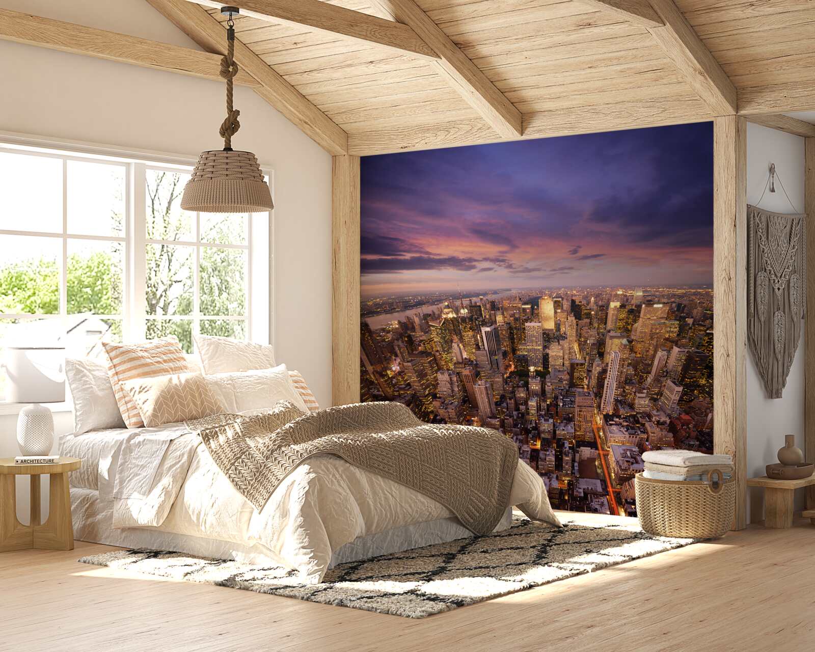 Фотошпалери незліченні хмарочоси гігантського міста