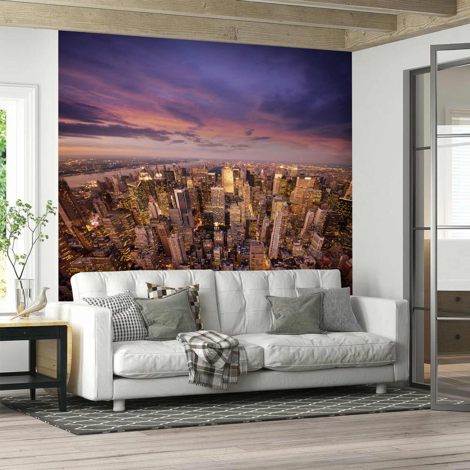 Фотошпалери незліченні хмарочоси гігантського міста