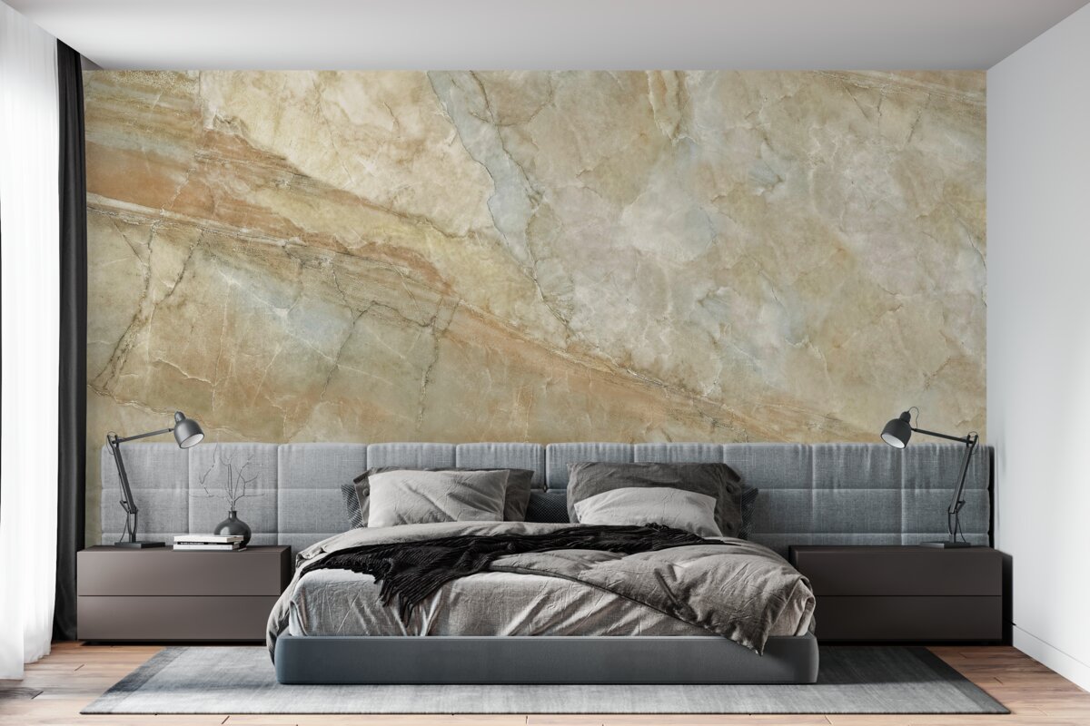 Фотошпалери відображення зоряного нічного неба у воді