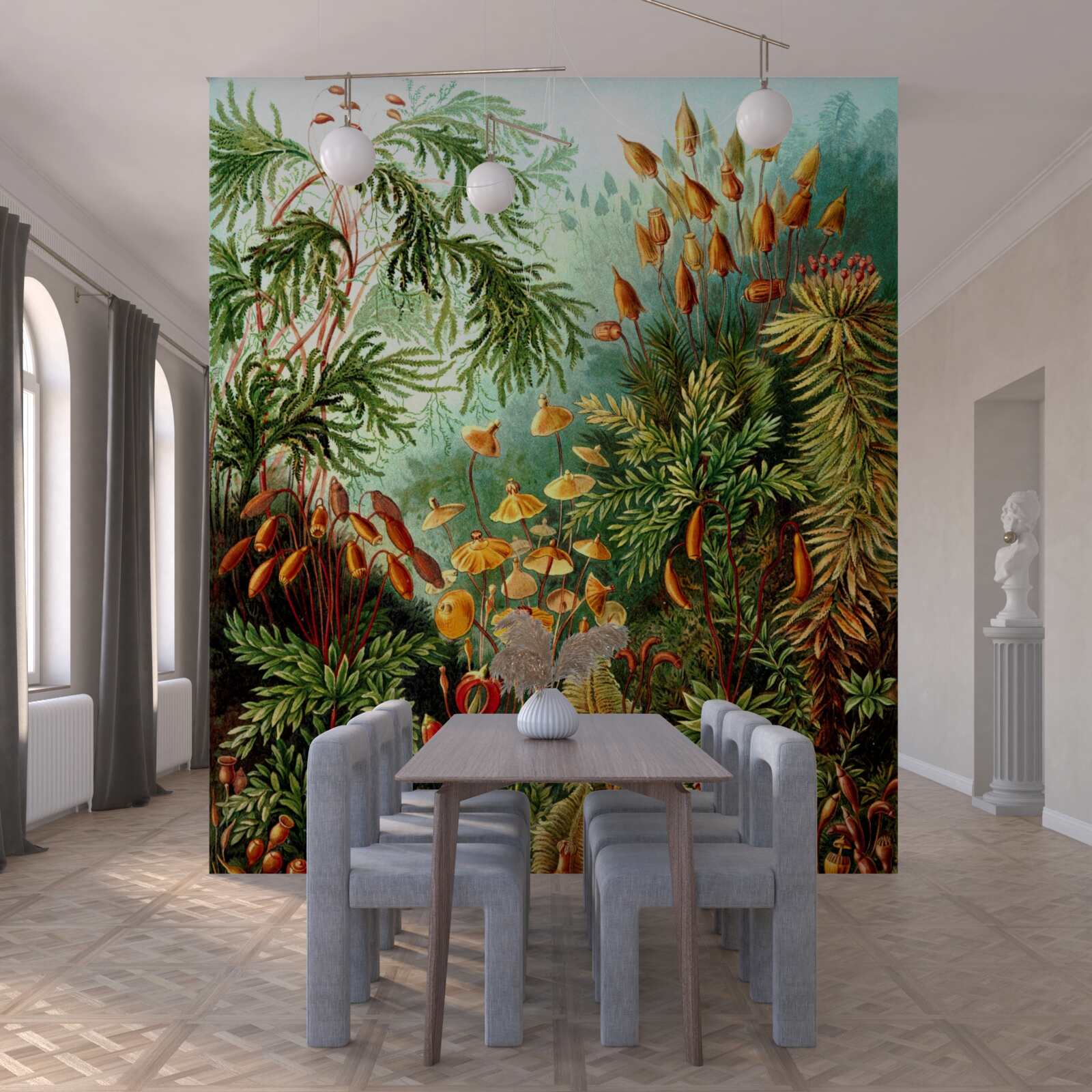 Фотошпалери приголомшливі відтінки тропічних лісів