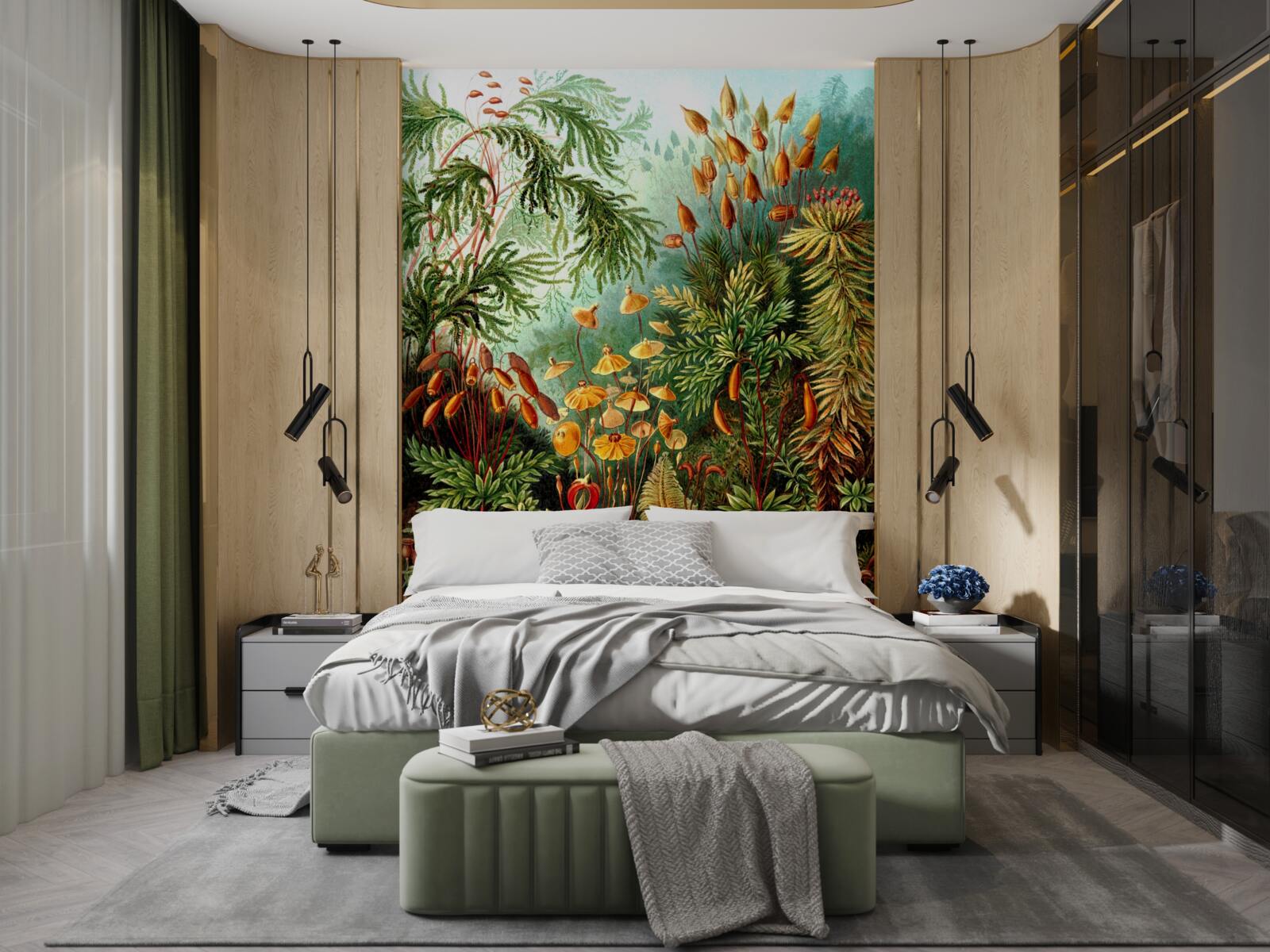 Фотошпалери приголомшливі відтінки тропічних лісів