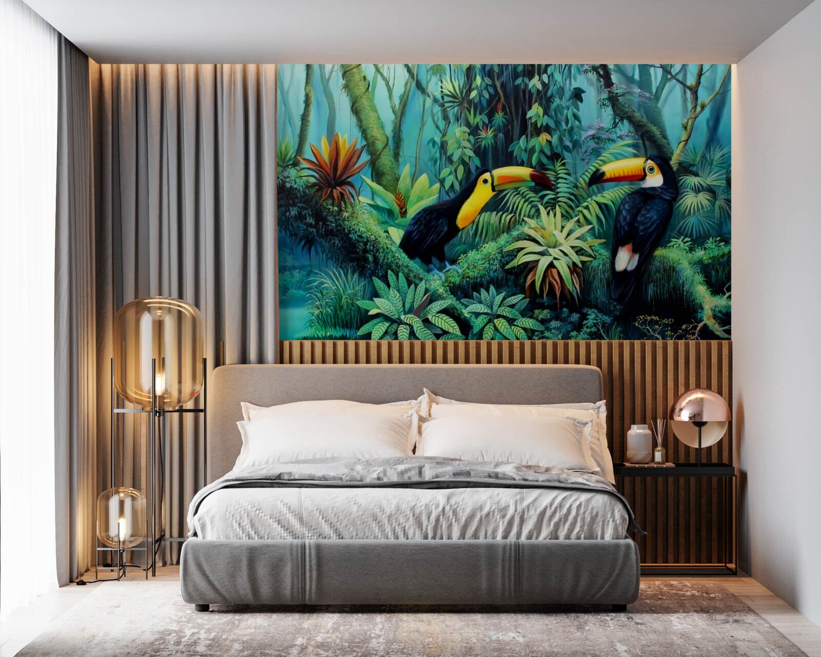 Фотошпалери фауна птахів тропічних лісів