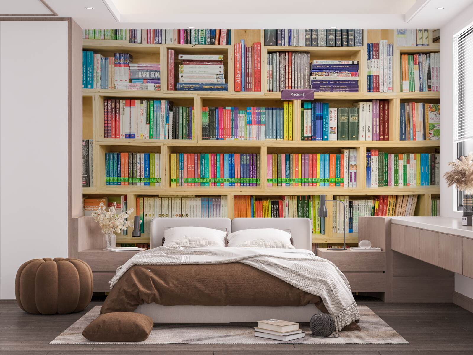 Фотошпалери Книжкова полиця