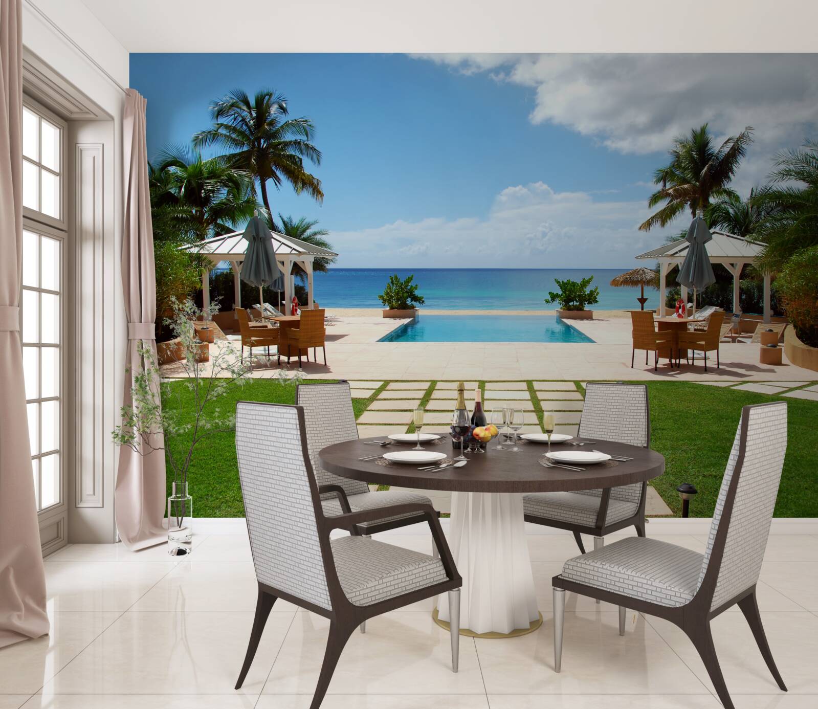 Фотошпалери морська база