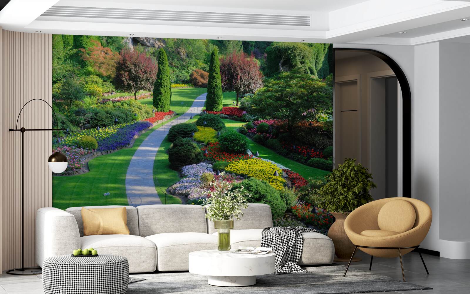 Фотошпалери Естетичне перетворення природного простору