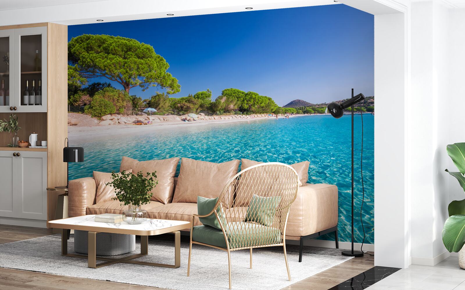 Фотошпалери пляж санта джулія