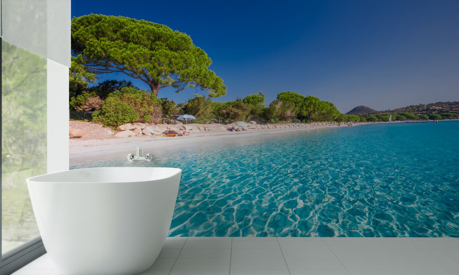 Фотошпалери пляж санта джулія