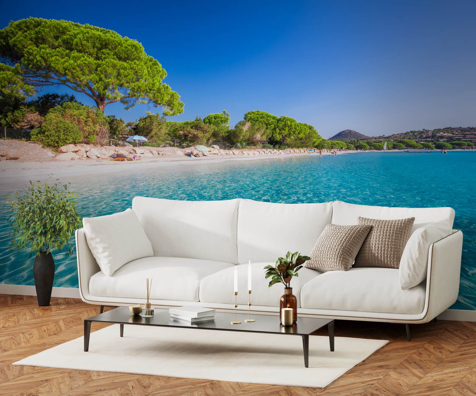 Фотошпалери пляж санта джулія