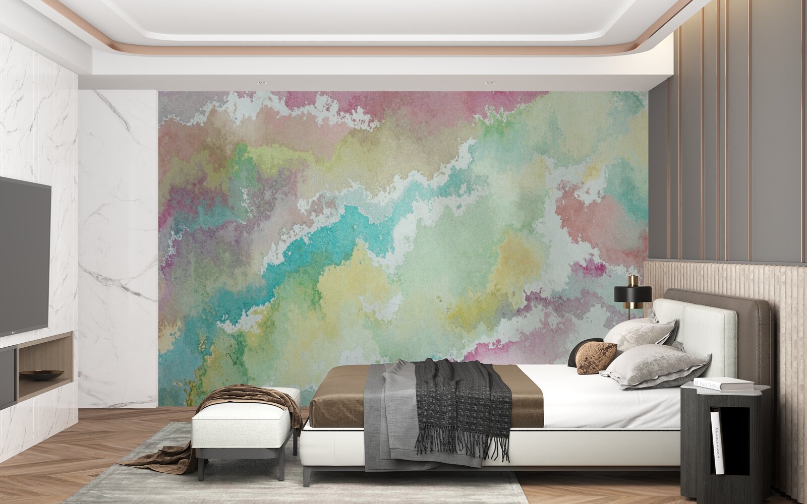 Фотошпалери короткий опис полярного сяйва